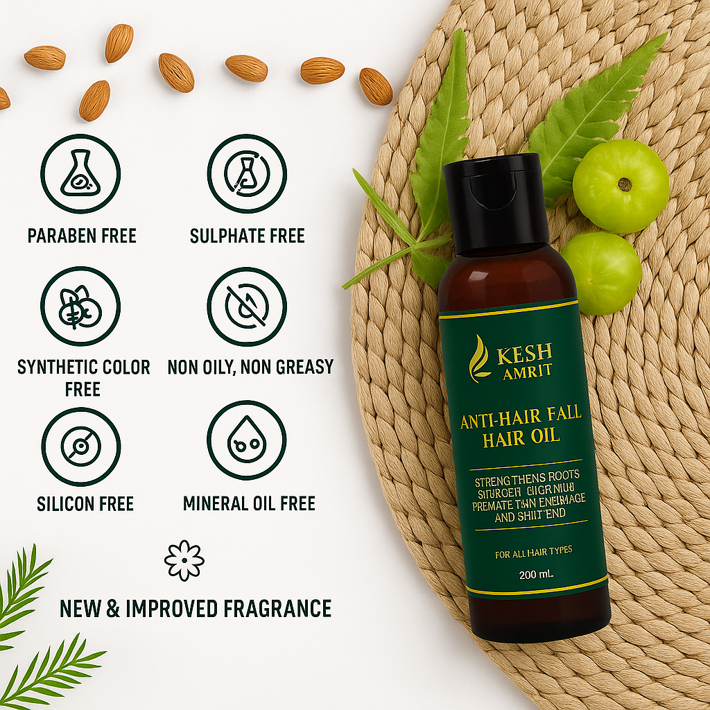 KESH AMRIT ANTI-HAIR FALL HAIR OIL